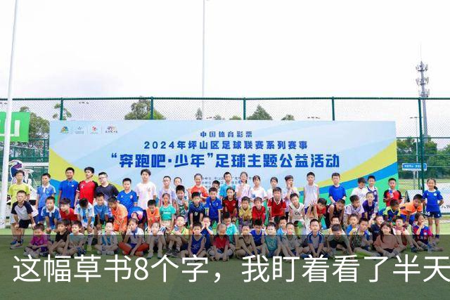 这幅草书8个字，我盯着看了半天只认出7个！全读出来的绝对是高手！年轻书家作品再好，为何就是卖不过老先生？